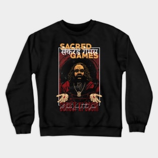 Guruji Ki Gochi || Sacred Games || Pankaj Tripathi || India Bollywood Netflix Crewneck Sweatshirt